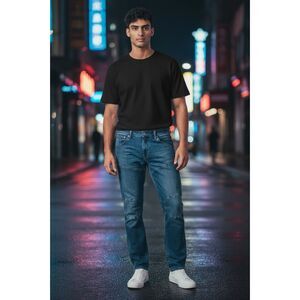 G-Star Raw 5620 3D Skinny Jeans Men’s 34x34 Blue Distressed Denim Used